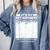 Birthday It's My 40th Birthday Guest Book Birthday Party Comfort Colors Sweatshirt Denim