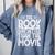 The Book Was Better Than The Movie Comfort Colors Sweatshirt Denim