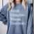 Book Chapter Verse Context Theology Christian Reformed Comfort Colors Sweatshirt Denim