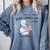 This Is My Book Character Costume I Pigeon Reading Tee Comfort Colors Sweatshirt Denim