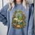 Book Dragon Reading Books Bookworm Fantasy Comfort Colors Sweatshirt Denim