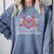 Book Heart Read Book Reading Librarian Men Women Kids Comfort Colors Sweatshirt Denim
