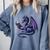 Book Lover Dragon Reading Cool Fantasy Women Girls Kids Men Comfort Colors Sweatshirt Denim