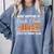 Book Lover Humor What Happens At Book Club Stays Comfort Colors Sweatshirt Denim