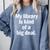 Book Lover My Library Is Kind Of A Big Deal Comfort Colors Sweatshirt Denim
