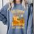 Book Lover Moth Mothman Book Club Reading Into Shadows Comfort Colors Sweatshirt Denim
