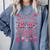 Book Lover Read Your Heart Out Teacher Valentines Comfort Colors Sweatshirt Denim