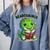 Book Lover Reading Dinosaur Readosaurus Library Comfort Colors Sweatshirt Denim Book Lover Reading Dinosaur Readosaurus Library Comfort Colors Sweatshirt Denim