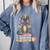 Book Lover Stay Weird Be Kind Read Books Baby Dragon Comfort Colors Sweatshirt Denim