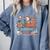 Book Lovers Winter Sleighing Through Stories Tee Premium Tri-Blend Comfort Colors Sweatshirt Denim