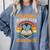 Book And Pajamas Reading Bedtime Comfort Colors Sweatshirt Denim