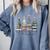 My Book Preference Has Me On The Naughty List Christmas Tree Comfort Colors Sweatshirt Denim