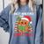 Book Reading Just Waiting For Christmas Gingerbread Comfort Colors Sweatshirt Denim