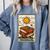 Book Reading Tarot Card The Reader Comfort Colors Sweatshirt Denim