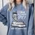 I Like My Book Spicy Read Reading Librarian Men Women Kids Comfort Colors Sweatshirt Denim