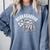 Book T-Rex Dino Bookworm Reading Book Dinosaur Comfort Colors Sweatshirt Denim