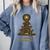 All Booked For Christmas Book Tree Book Lover Teacher Comfort Colors Sweatshirt Denim