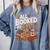 All Booked For Fall Pumpkin Books Thanksgiving Autumn Leaves Comfort Colors Sweatshirt Denim