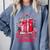 All Booked For Valentines Book Lovers Teacher Valentines Comfort Colors Sweatshirt Denim