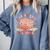 All Booked For Valentine’s Day Readers Teachers Bookworms Comfort Colors Sweatshirt Denim