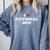 Bookish Quote Reading Lover I Love Fictional Men Comfort Colors Sweatshirt Denim