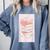 Books Flowers Art Flower Stack Pastel Feminine Comfort Colors Sweatshirt Denim Books Flowers Art Flower Stack Pastel Feminine Comfort Colors Sweatshirt Denim
