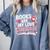 Books Are My Love Language Valentines Book Lover Teacher Comfort Colors Sweatshirt Denim