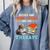 BOOKS AND MAINE COONS ARE MY THERAPY Main Coon Comfort Colors Sweatshirt Denim