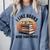 I Like Books More Than People Glasses Comfort Colors Sweatshirt Denim