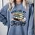 Books Are My Therapy Bookworm Reading Comfort Colors Sweatshirt Denim