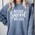 Books Saved My Life Comfort Colors Sweatshirt Denim