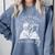 I Like My Books Spicy And My Coffee ICY Comfort Colors Sweatshirt Denim