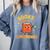 Books Are My Superpower Cute Reading Lover Comfort Colors Sweatshirt Denim