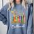 Booktrovert Book Reader Book Nerd Book Reading Lover Premium Tri-Blend Comfort Colors Sweatshirt Denim