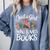 Bookworm Book Just A Girl Who Loves Books Comfort Colors Sweatshirt Denim