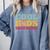 Bookworm Cool Kids Read Books Book Lover Reading Comfort Colors Sweatshirt Denim