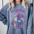 Bookwyrm Just a Girl Who Loves Dragons Books Dragon Reader Comfort Colors Sweatshirt Denim