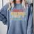 Born To Read Books Forced To Read Emails Reading Comfort Colors Sweatshirt Denim
