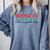 Bosco Little Puppets Help Irish Nostalgia Retro 80s Premium Tri-Blend Comfort Colors Sweatshirt Denim
