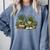 Botanical Garden Plants With Books Comfort Colors Sweatshirt Denim