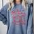 Buy Me Books And Tell Me I'm Pretty Comfort Colors Sweatshirt Denim
