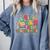 All Is Calm Said No Teacher Ever Book Christmas Tree Comfort Colors Sweatshirt Denim All Is Calm Said No Teacher Ever Book Christmas Tree Comfort Colors Sweatshirt Denim