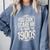 You Can't Scare Me I'm From The 1900s Retro Premium Comfort Colors Sweatshirt Denim