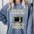 You Can't Scare Me I'm From The 1900s Television Retro Premium Comfort Colors Sweatshirt Denim