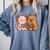 Capybara Axolotl Kawaii Kids Anime Book Lover Reading Comfort Colors Sweatshirt Denim Capybara Axolotl Kawaii Kids Anime Book Lover Reading Comfort Colors Sweatshirt Denim
