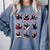 Cat Reading Books Lover Christmas Cat Lover Xmas Comfort Colors Sweatshirt Denim Cat Reading Books Lover Christmas Cat Lover Xmas Comfort Colors Sweatshirt Denim