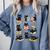 Cats Reading Books Cat Lover Comfort Colors Sweatshirt Denim Cats Reading Books Cat Lover Comfort Colors Sweatshirt Denim