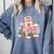 Caution Slippery When Reading Book Reader Comfort Colors Sweatshirt Denim