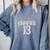 Chapter 13 Birthday Shirt Girls Women Book Lovers To Read Comfort Colors Sweatshirt Denim