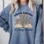 Chapter 17 A Literary Milestone 17th Birthday Book Lovers Comfort Colors Sweatshirt Denim